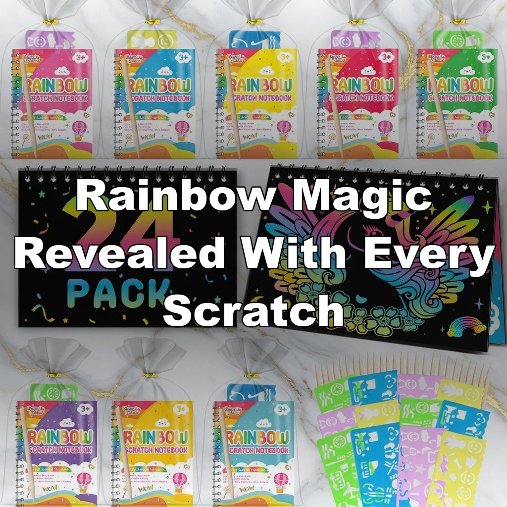 Rainbow Magic Revealed With Every Scratch