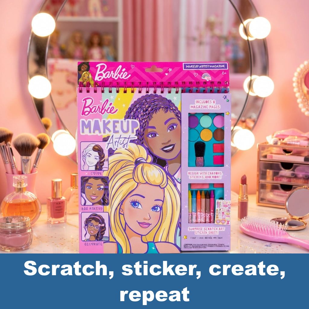 Scratch, sticker, create, repeat