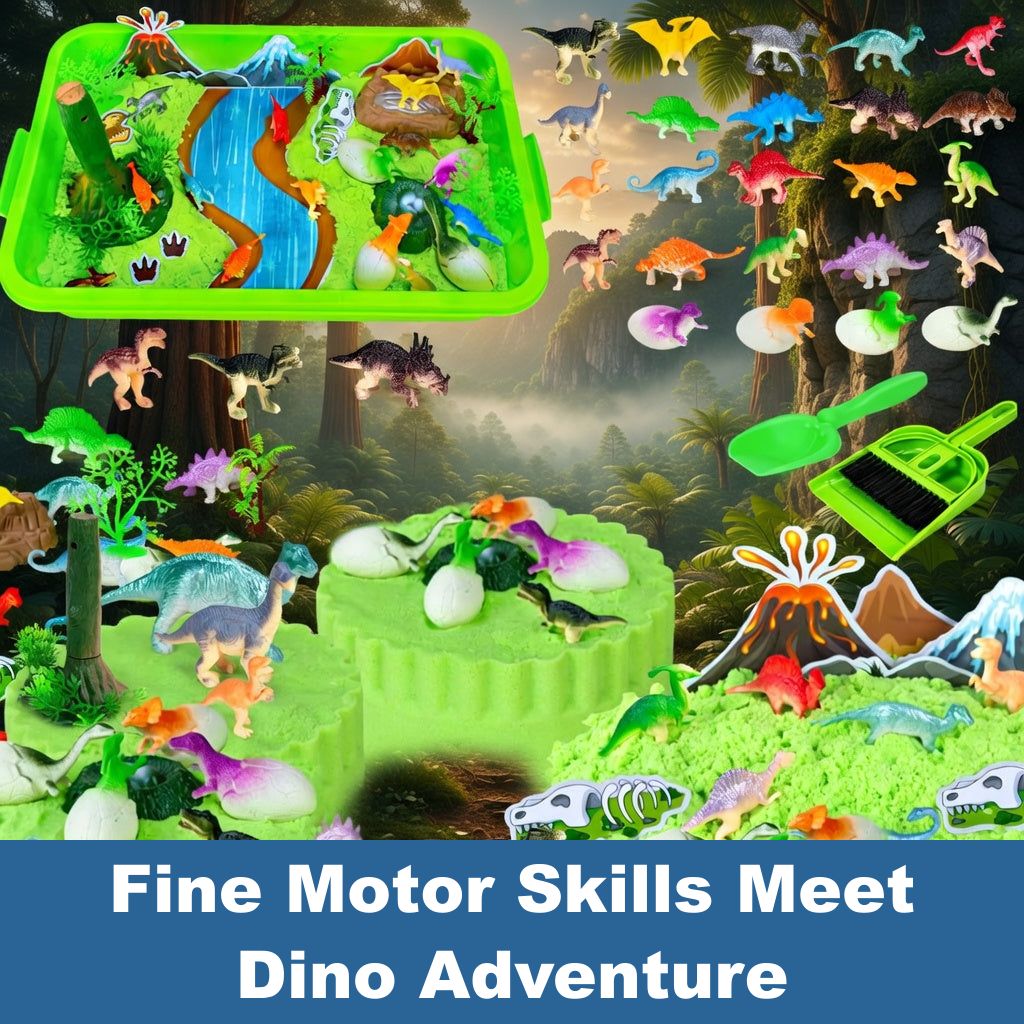 Fine Motor Skills Meet Dino Adventure