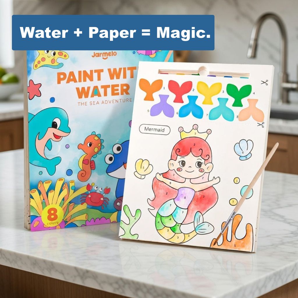 Water + Paper = Magic.
