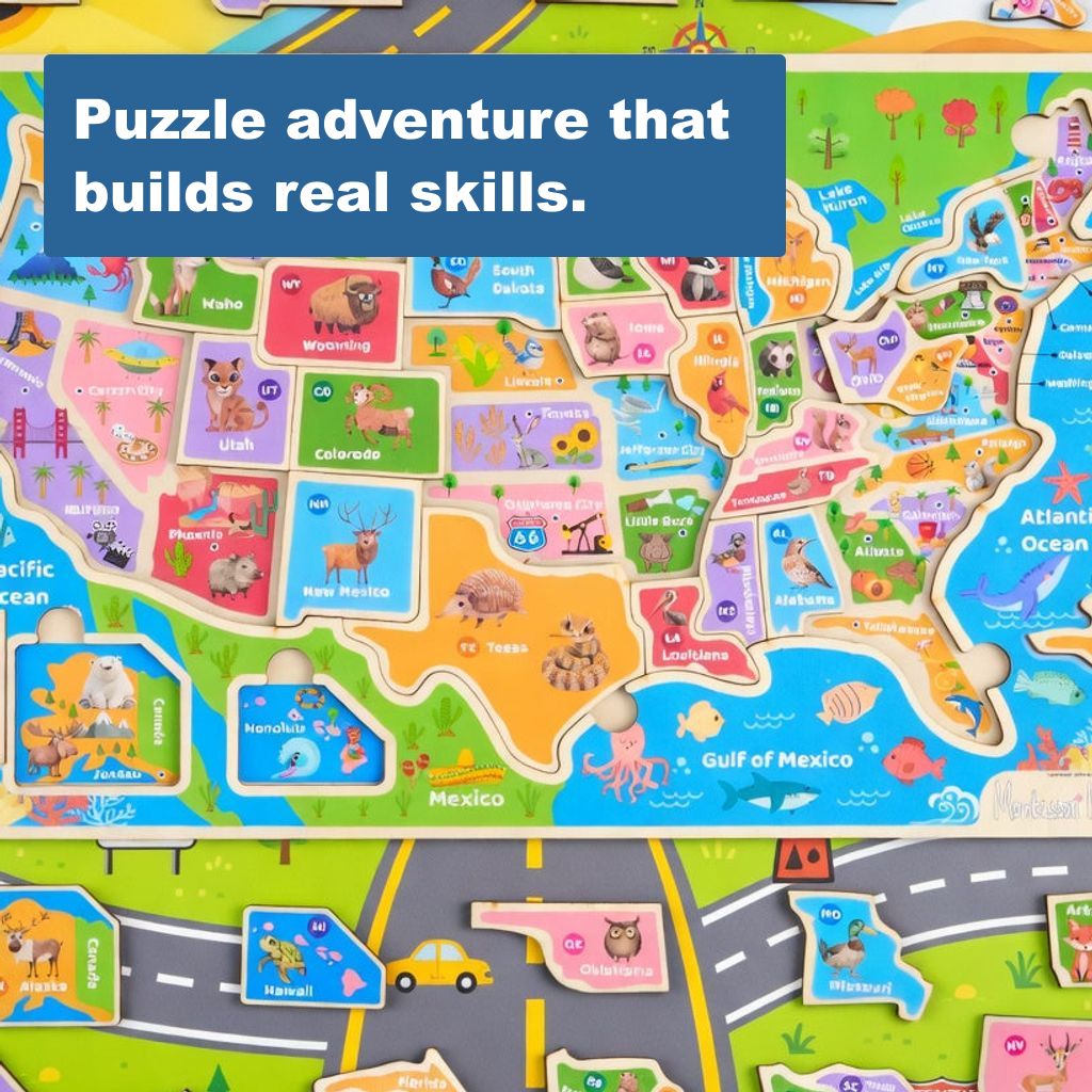 Puzzle adventure that builds real skills.