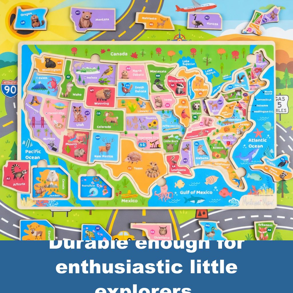Durable enough for enthusiastic little explorers.