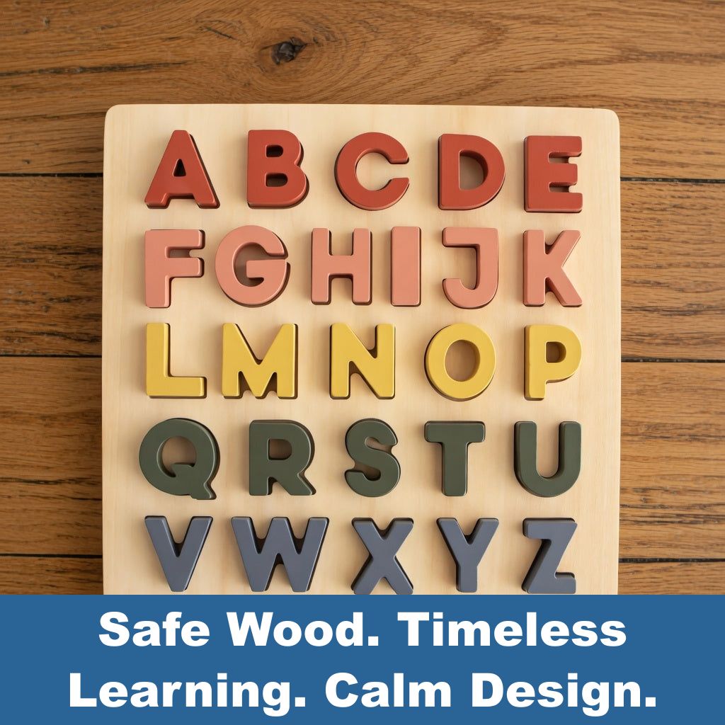 Safe Wood. Timeless Learning. Calm Design.