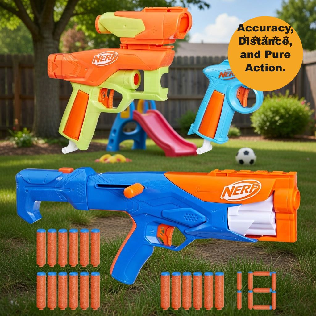 Accuracy, Distance, and Pure Action.