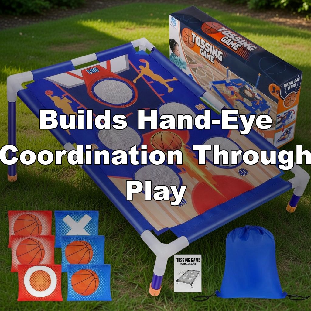 Builds Hand-Eye Coordination Through Play