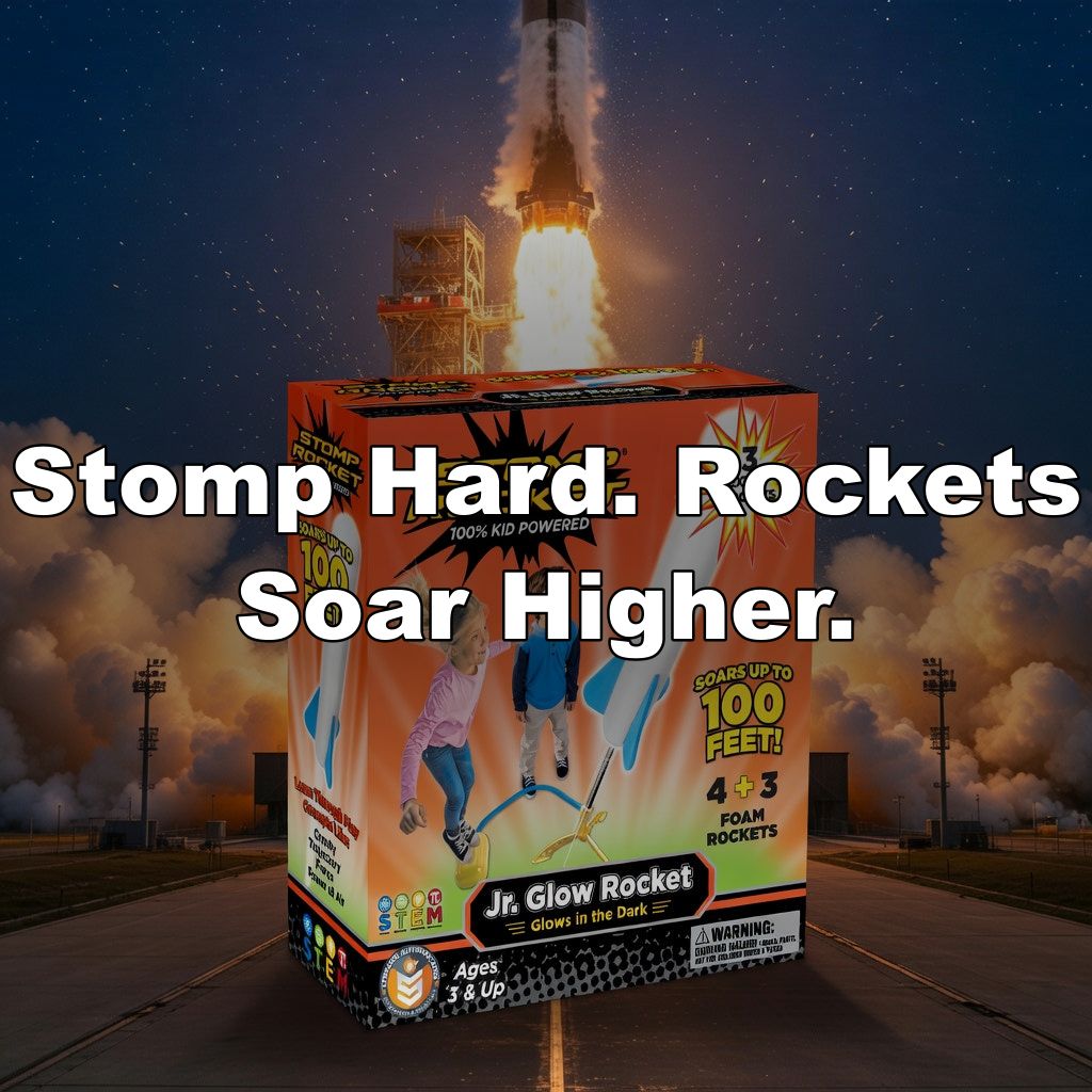 Stomp Hard. Rockets Soar Higher.
