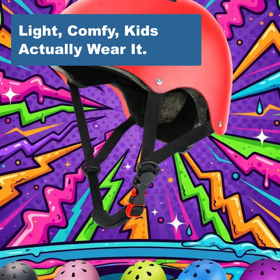 Light, Comfy, Kids Actually Wear It.