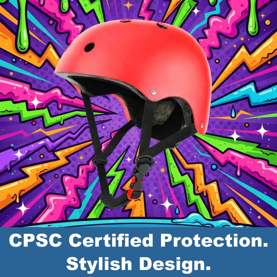 CPSC Certified Protection. Stylish Design.
