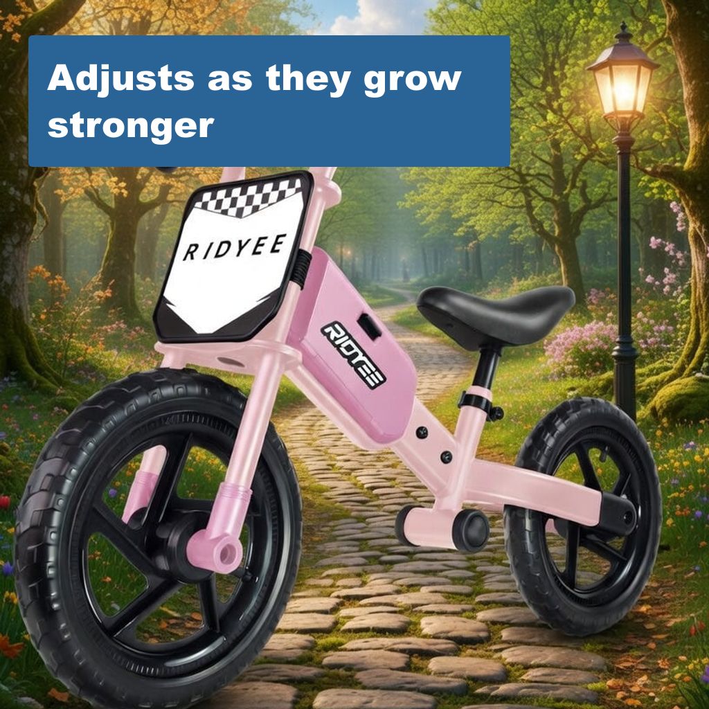 Adjusts as they grow stronger