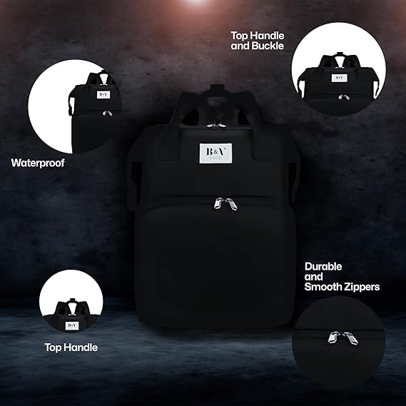 B&V Multi-functional backpack, diaper bag & changing station