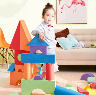 Color Splash Jumbo Building Blocks