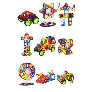 Versatile Magnetic Building Blocks Educational Toy