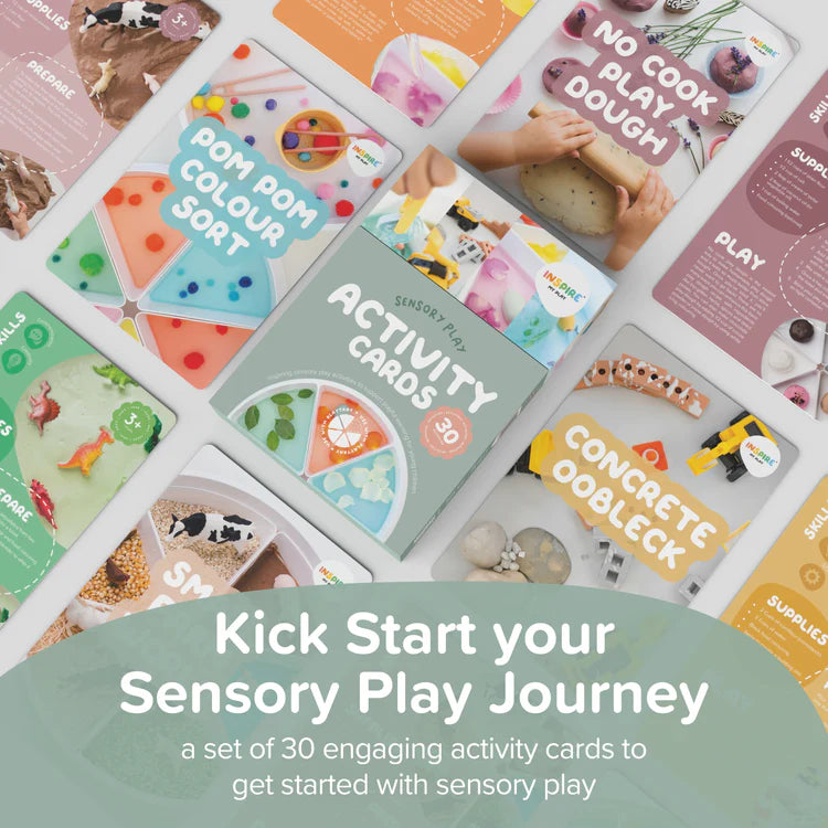Sensory Play Activity Cards (30 count)