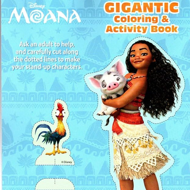 Moana - Gigantic Coloring & Activity Book - 200 Pages