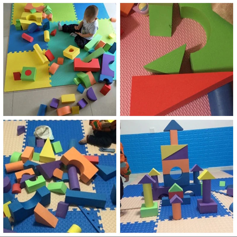 Color Splash Jumbo Building Blocks