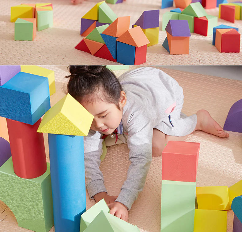 Color Splash Jumbo Building Blocks