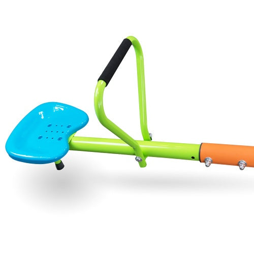 Four-Seat Play Seesaw 360° Rotation for Kids