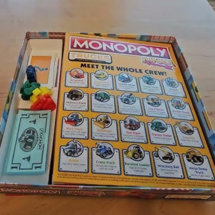 Hasbro Gaming Monopoly Junior Trucks Edition