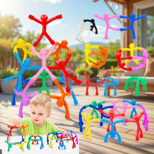Colorful Magnet Men Magnetic Toys 12PCS