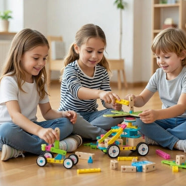 Mechanical Builder Motor Set - 120PC (STEM)