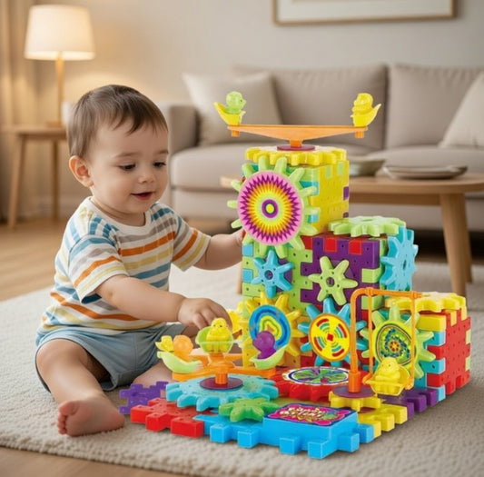 Brick Blocks & Gears Educational Toys