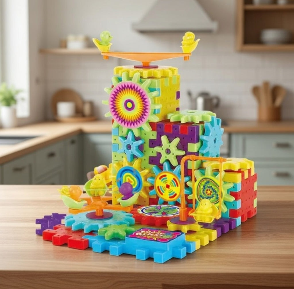 Brick Blocks & Gears Educational Toys