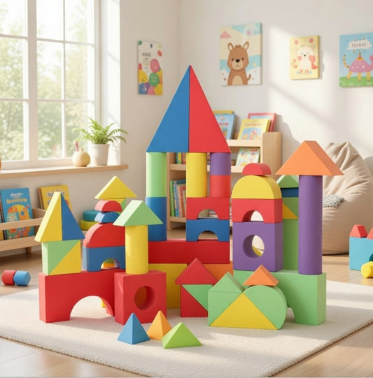 Color Splash Jumbo Building Blocks