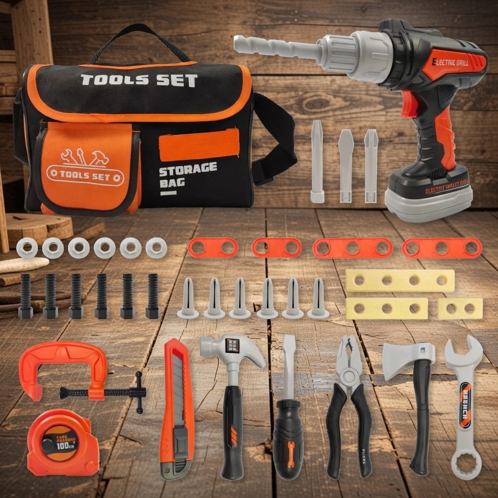 Kids Tools Set with Storage Bag 38 PCS