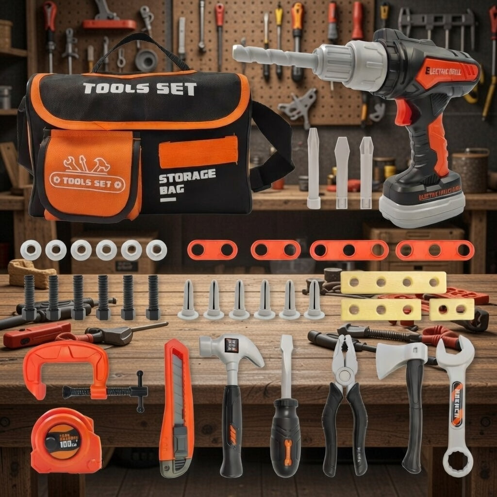 Kids Tools Set with Storage Bag 38 PCS