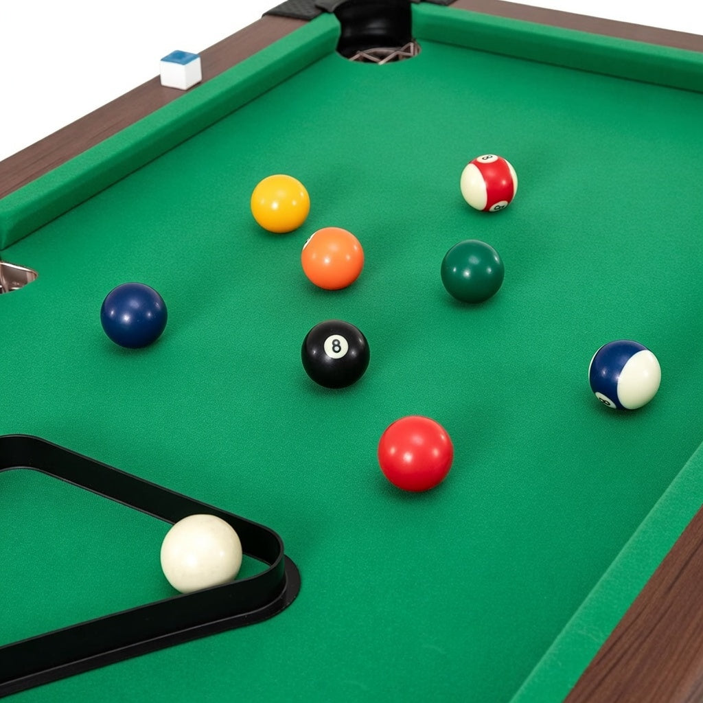 Compact Kids Billiard Table 48-Inch with Accessories
