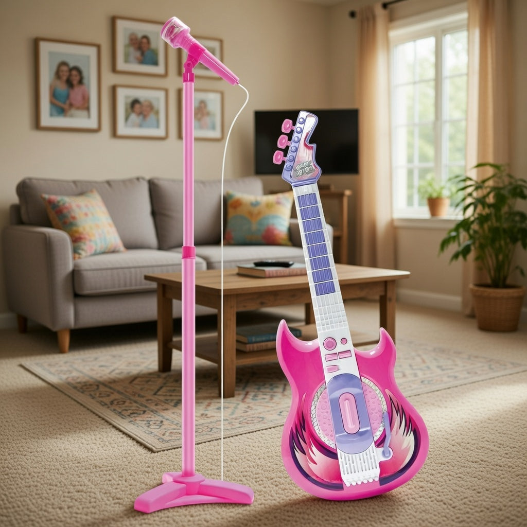 Kids' Guitar and Microphone Playset