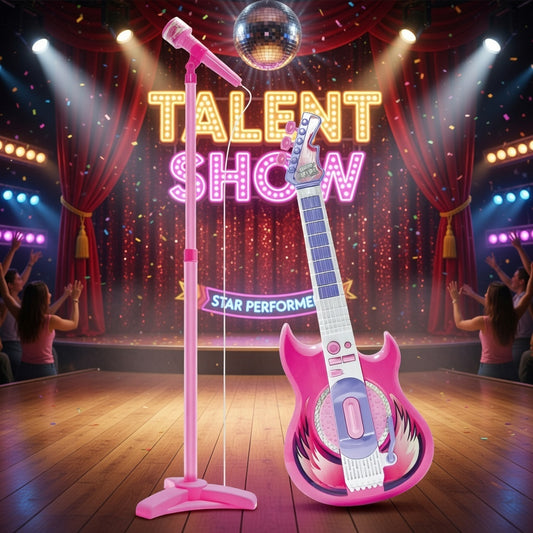 Kids' Guitar and Microphone Playset