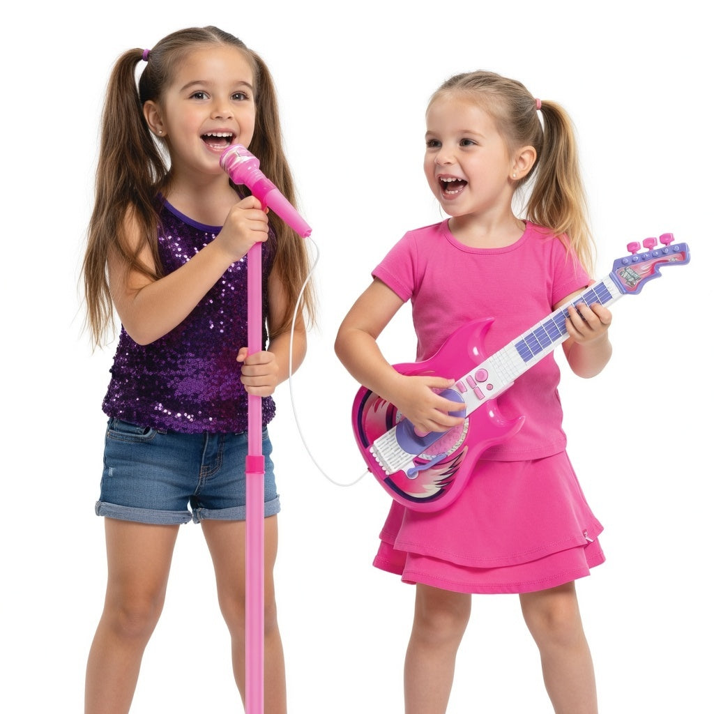 Kids' Guitar and Microphone Playset
