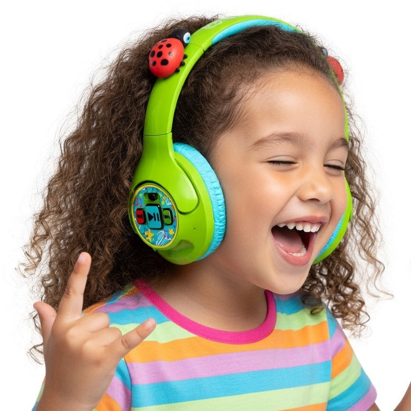 Cocomelon Bluetooth Toddler Headphones with Preloaded Songs