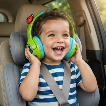 Cocomelon Bluetooth Toddler Headphones with Preloaded Songs