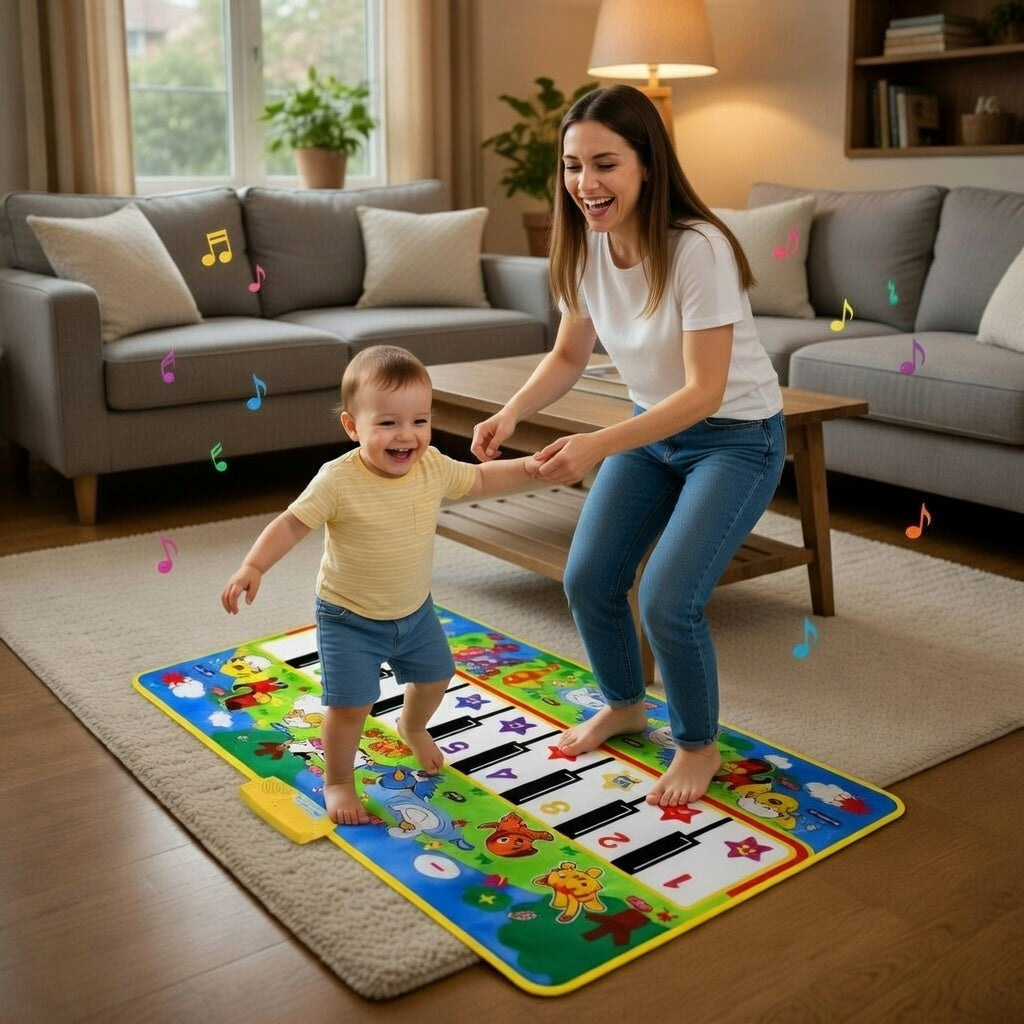 53" Animal Sound Dance Mat for Babies and Toddlers
