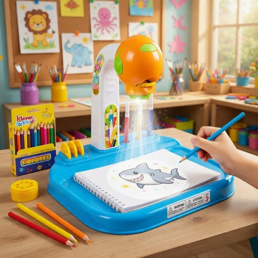 Creative Image Projector Kit for Kids with 72 Designs