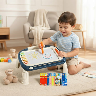 Magnetic Drawing Board for Kids - Large Art Table
