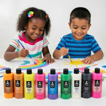 Kids 16-Pack Washable Tempera Paints 400ml