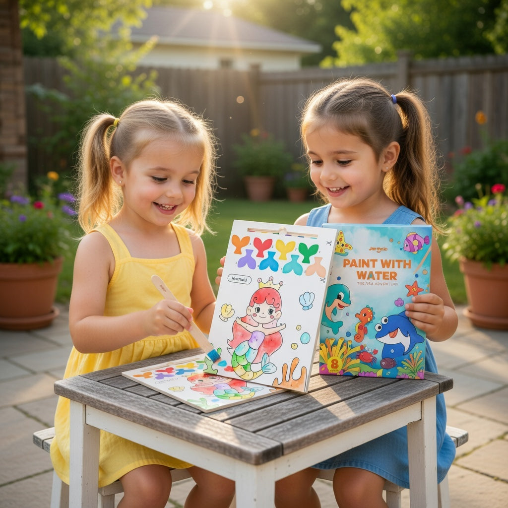 Paint With Water Coloring Books for Toddlers (Mess Free)