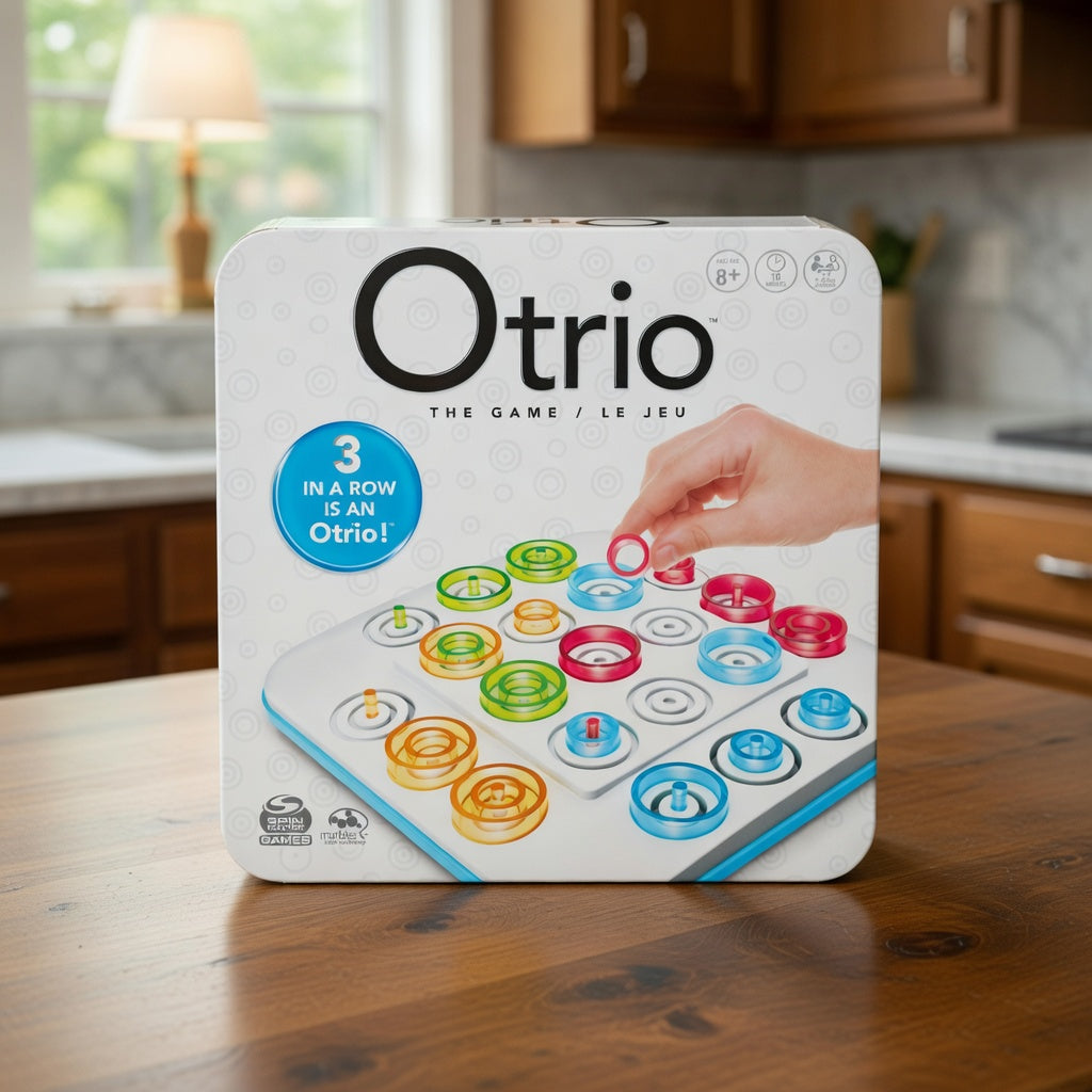 Otrio Strategy-Based Classic Board Game