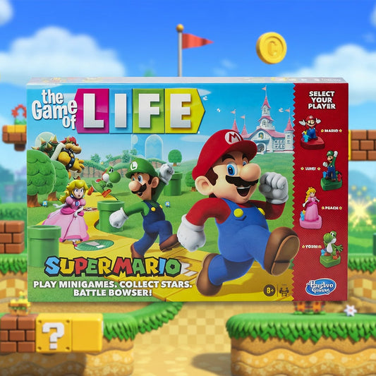 Hasbro Gaming The Game of Life: Super Mario Edition