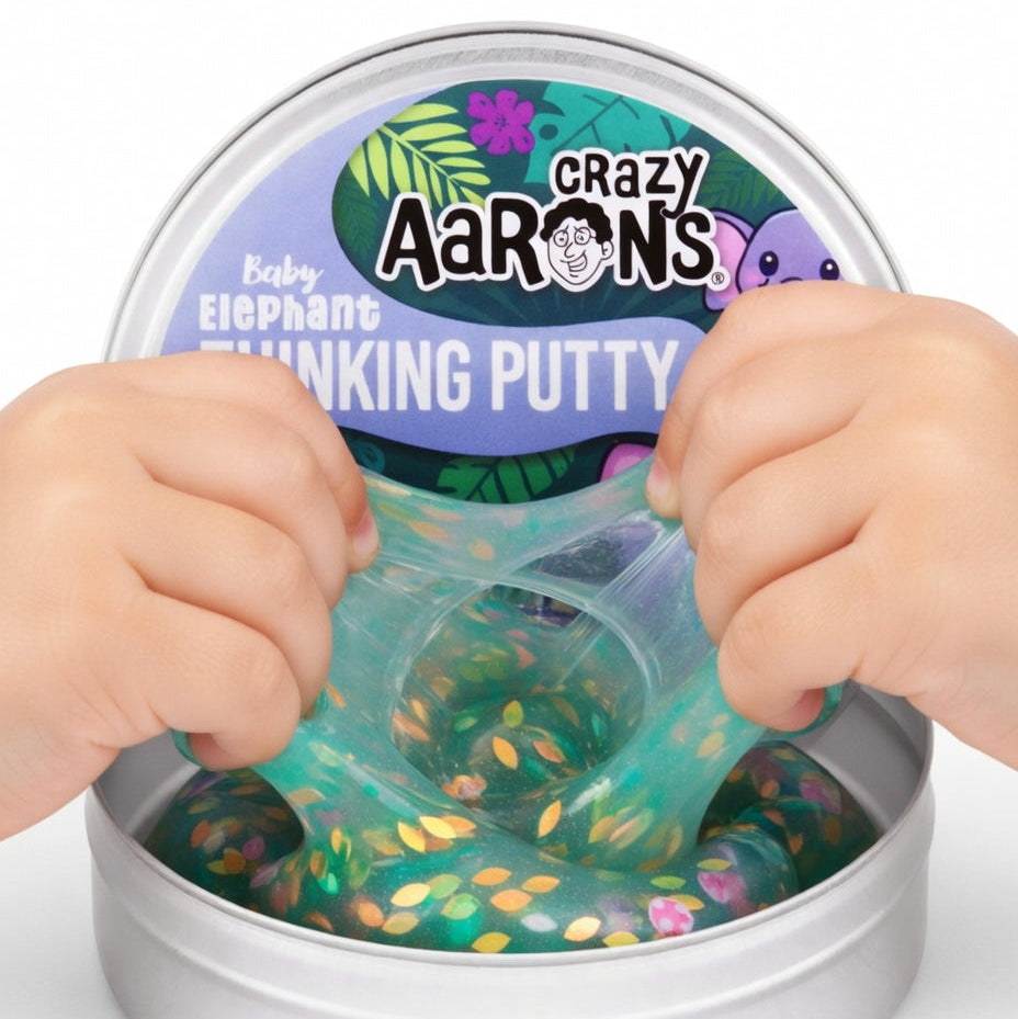 Baby Elephant Thinking Putty