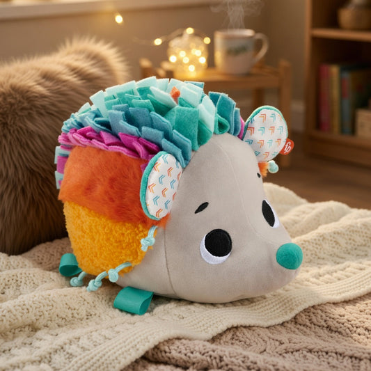 Snuggle Hedgehog Plush Toy With Sounds