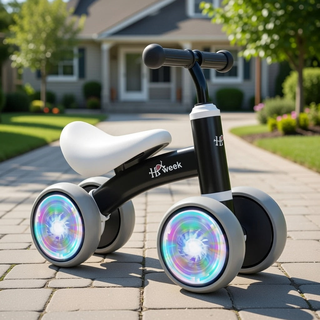 Colorful Lighting Baby Balance Bike