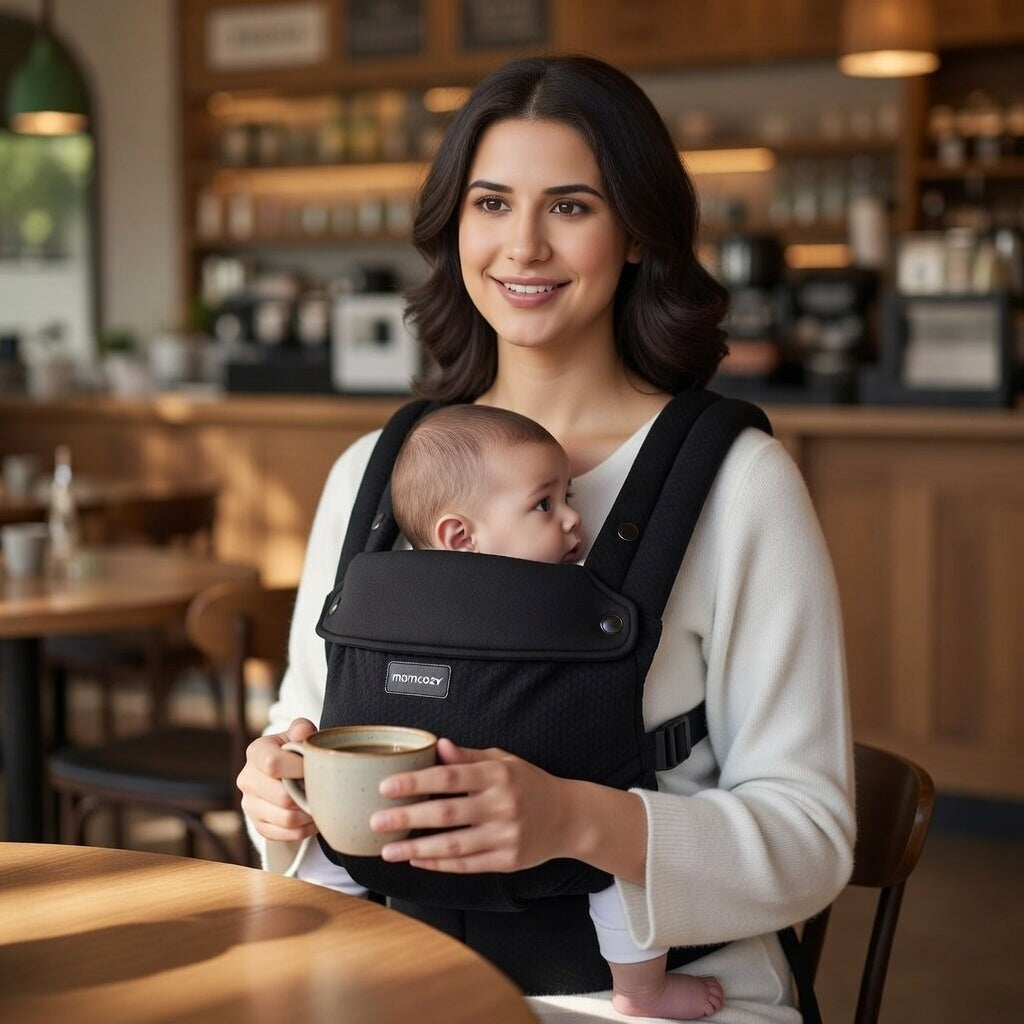 Momcozy Breathable Mesh Baby Carrier Ergonomic and Lightweight