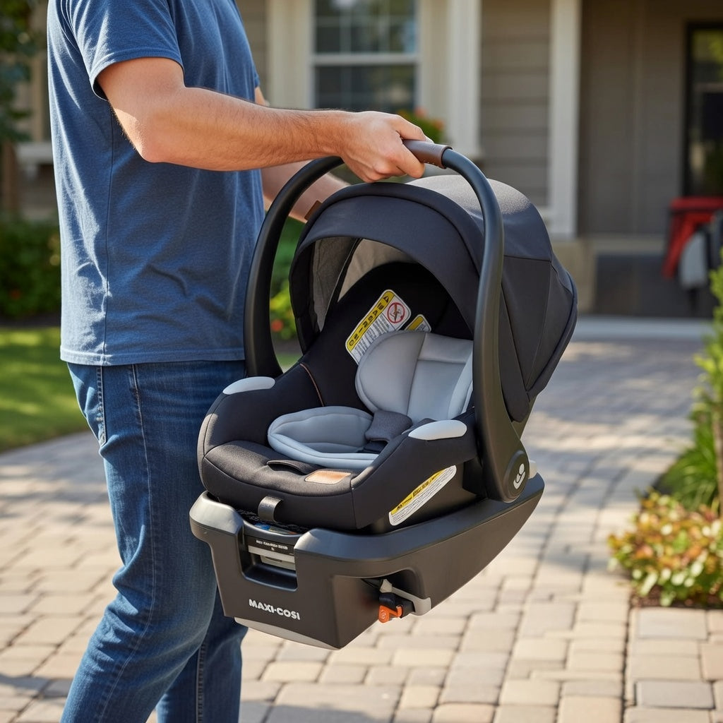 Maxi-Cosis Mico™ Luxe+ Baby Car Seat: Infant Car Seat with Base and Versatile Baby Carrier Seat Functionality