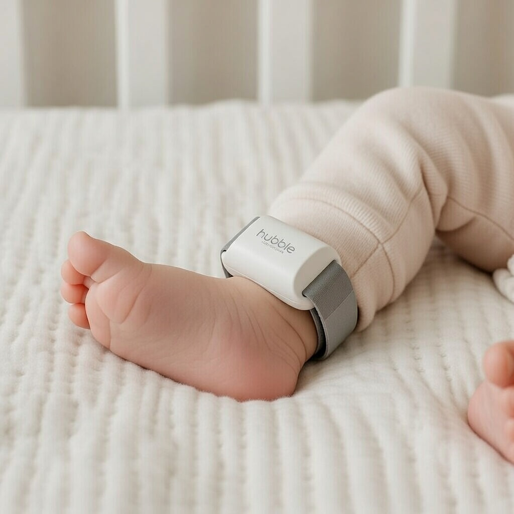 Hubble Guardian+ Smart Baby Monitor with Sleep Insights