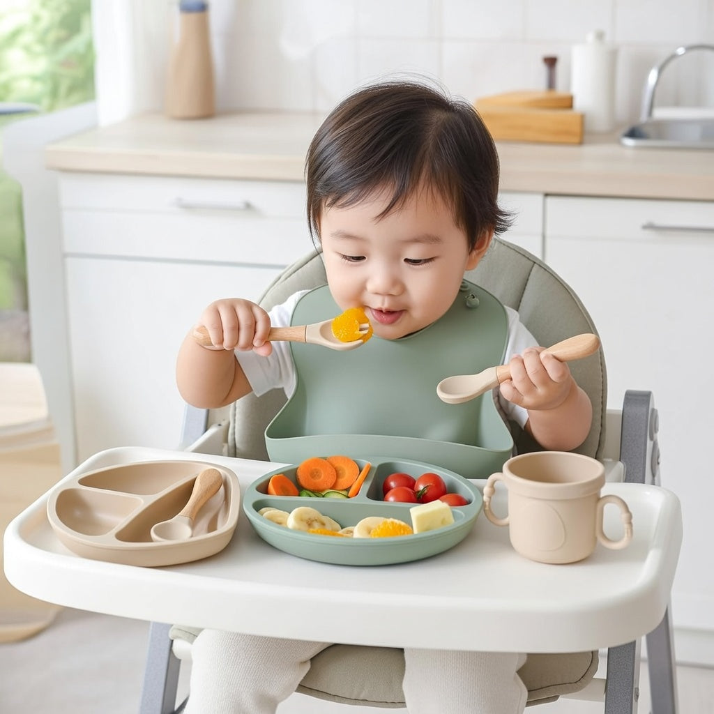 Silicone Baby Feeding Set 18PCS
