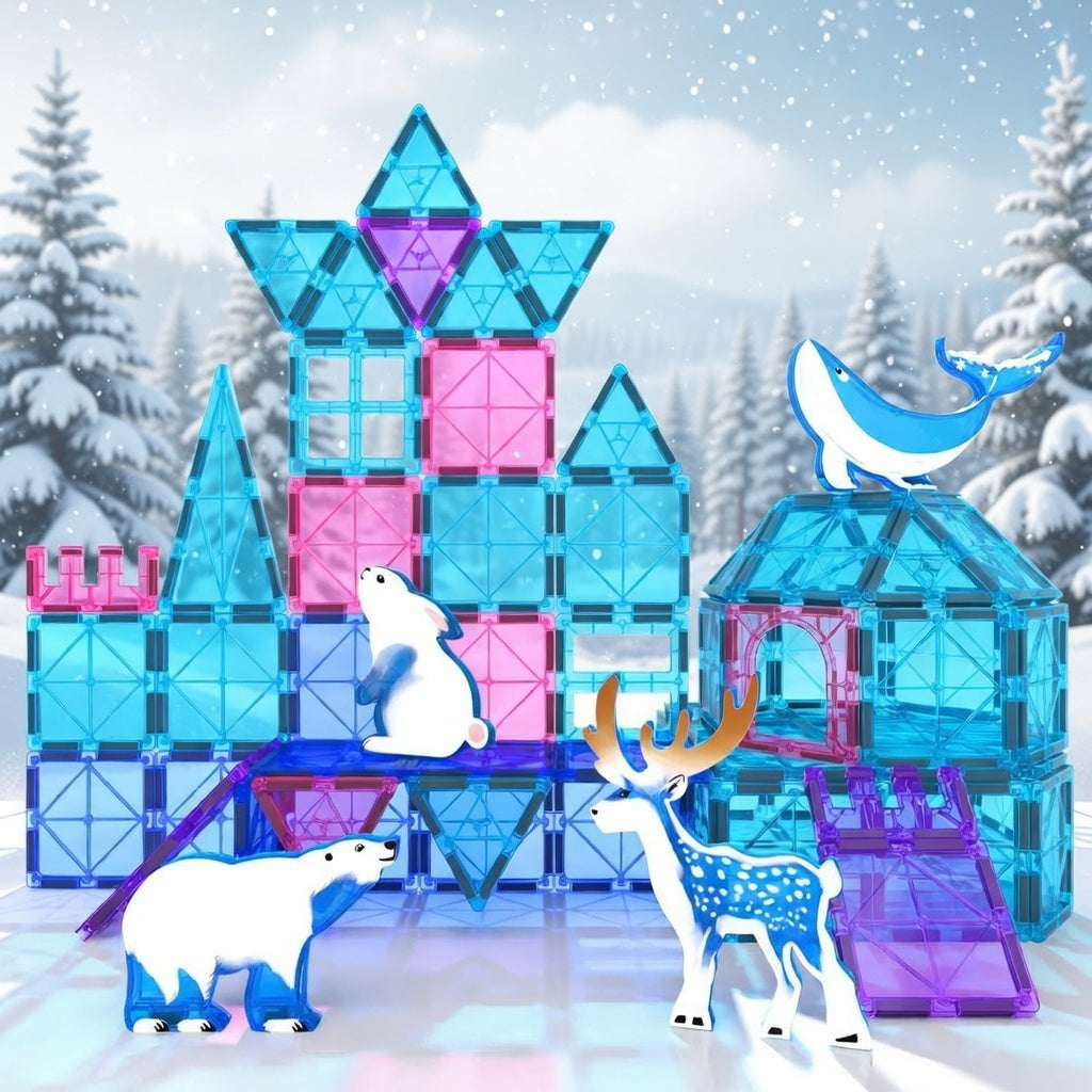 Frozen Inspired Magnetic Tiles Set